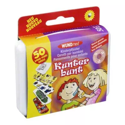 KINDERPFLASTER Kunterbunt, 50 τεμάχια