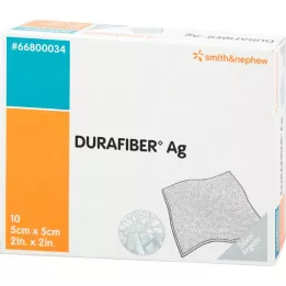 DURAFIBER Επίδεσμος Ag 5x5 cm, 10 τεμάχια