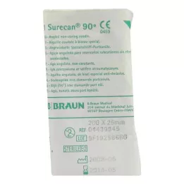 SURECAN Σωλήνας θύρας 20 Gx25 mm με γωνία, 1 τεμάχιο