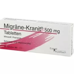 MIGRÄNE KRANIT δισκία 500 mg, 20 τεμάχια