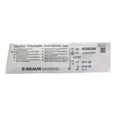 STERIFIX Καλαμάκι φίλτρου 10 cm, 1 τεμάχιο