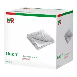 GAZIN Γάζες 10x10 cm αποστειρωμένες 8 φορές, 25X2 τεμ