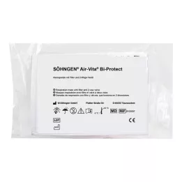 AIR-VITA Αναπνευστική μάσκα Bi-Protect, 1 τεμάχιο