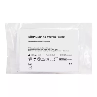 AIR-VITA Αναπνευστική μάσκα Bi-Protect, 1 τεμάχιο AIR-VITA Αναπνευστική μάσκα Bi-Protect, 1 τεμάχιο