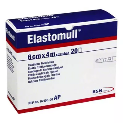 ELASTOMULL ελαστική ταινία στερέωσης 6 cmx4 m 2100, 20 τεμάχια