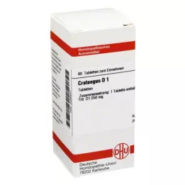 CRATAEGUS D 1 δισκία, 80 κάψουλες