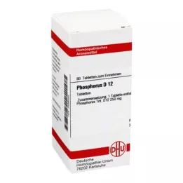 PHOSPHORUS D 12 δισκία, 80 κάψουλες