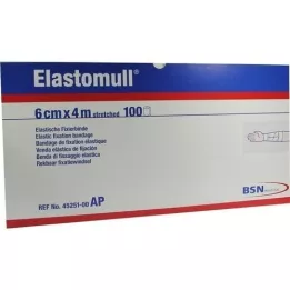 ELASTOMULL ελαστική ταινία στερέωσης 6 cmx4 m 45251, 100 τεμ