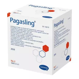 PAGASLING Επιθέματα γάζας μη αποστειρωμένα μέγεθος 2 καρυδιάς, 1000 τεμάχια