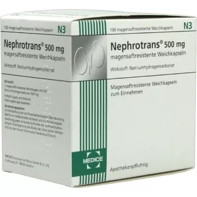 NEPHROTRANS κάψουλες με εντερική επικάλυψη, 100 τεμάχια