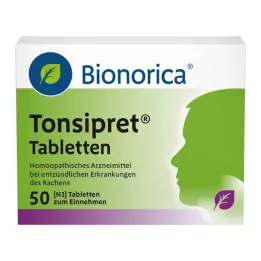 TONSIPRET Δισκία, 50 τεμάχια