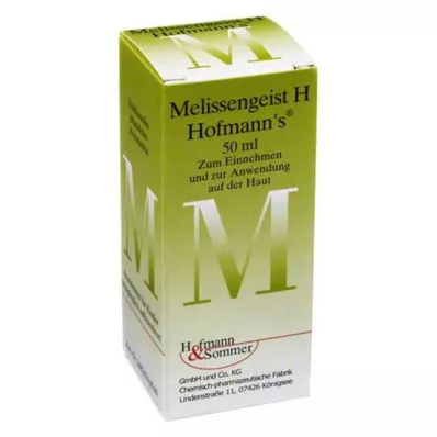 Σταγόνες Melissa spirit H Hofmanns, 50 ml