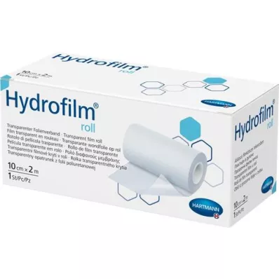 HYDROFILM αδιάβροχος επίδεσμος από φύλλο αλουμινίου σε ρολό 10 cmx2 m, 1 τεμάχιο