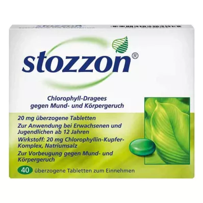 Stozzon επικαλυμμένα με χλωροφύλλη δισκία, 40 τεμ