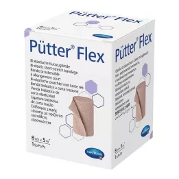 PÜTTER Εύκαμπτος επίδεσμος 8 cmx5 m, 1 τεμάχιο