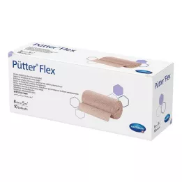 PÜTTER Εύκαμπτος επίδεσμος 8 cmx5 m, 10 τεμάχια