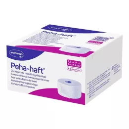 PEHA-HAFT Επίδεσμος στερέωσης χωρίς λάτεξ 2,5 cmx4 m, 8 τεμάχια