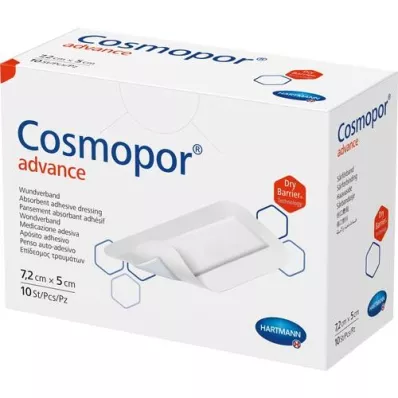 COSMOPOR Επίδεσμος τραύματος Advance 5x7,2 cm, 10 τεμάχια