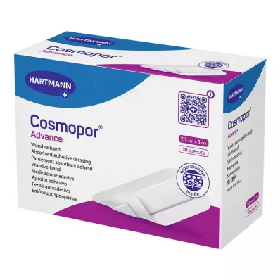 COSMOPOR Επίδεσμος τραύματος Advance 5x7,2 cm, 10 τεμάχια