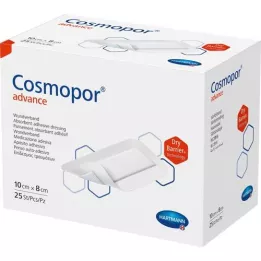 COSMOPOR Επίδεσμος Advance 8x10 cm, 25 τεμάχια