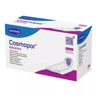 COSMOPOR Επίδεσμος Advance 8x15 cm, 25 τεμάχια