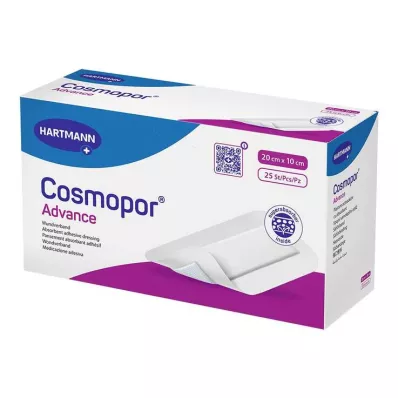 COSMOPOR Επίδεσμος τραύματος Advance 10x20 cm, 25 τεμάχια