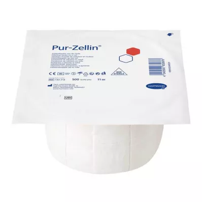 PUR-ZELLIN μη αποστειρωμένο ρολό 4x5 cm των 500 τεμαχίων, 1 τεμάχιο