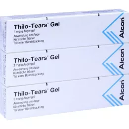 THILO TEARS Gel για τα μάτια, 3X10 g