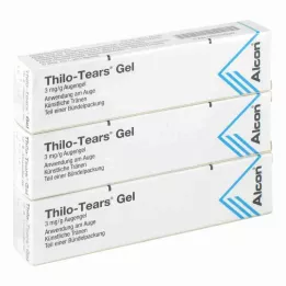 THILO TEARS Gel για τα μάτια, 3X10 g