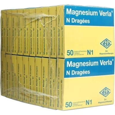 MAGNESIUM VERLA N Επικαλυμμένα δισκία, 20X50 τεμ