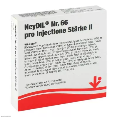 NEYDIL No.66 pro injectione St.2 αμπούλες, 5X2 ml