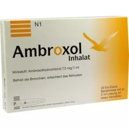 AMBROXOL Αναπνευστικό διάλυμα για νεφελοποιητή, 20X2 ml