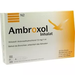 AMBROXOL Εισπνευστικό διάλυμα για νεφελοποιητή, 50X2 ml