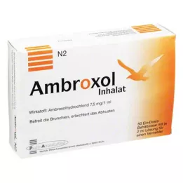 AMBROXOL Εισπνευστικό διάλυμα για νεφελοποιητή, 50X2 ml
