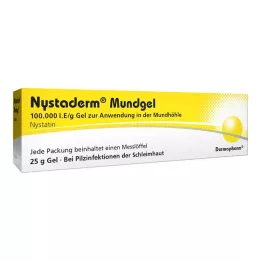 Στοματικό τζελ Nystaderm, 25 γρ