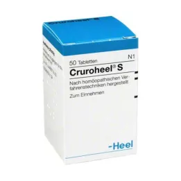 CRUROHEEL Δισκία S, 50 τεμάχια