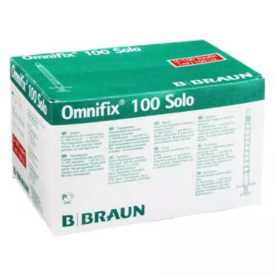 Omnifix Insulin Einm.Spr. für U, 100 τεμ