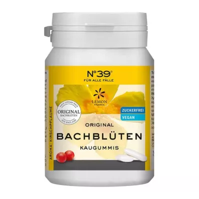 NOTFALL KAUGUMMI σύμφωνα με τον Dr Bach, 40 τεμάχια