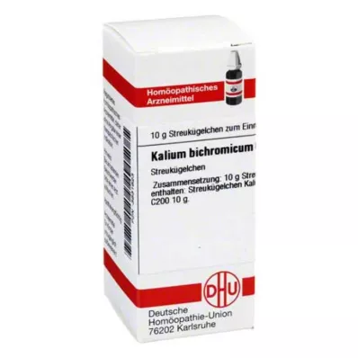 DHU Kalium bichromicum C 200 σφαιρίδια, 10 g