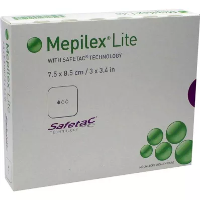 Σάλτσα αφρού Mepilex Lite 7,5x8,5cm αποστειρωμένο, 5 τμχ