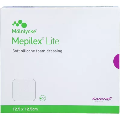 MEPILEX Επίδεσμος αφρού Lite 12,5x12,5 cm αποστειρωμένος, 5 τεμάχια