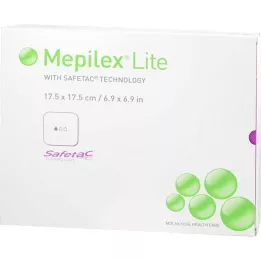 MEPILEX Επίδεσμος αφρού Lite 17,5x17,5 cm αποστειρωμένος, 5 τεμάχια