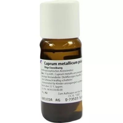 CUPRUM METALLICUM praep.0,4% λιπαρό λιπαντικό, 40 g