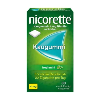 NICORETTE Τσίχλα μέντας 4 mg, 30 τεμάχια