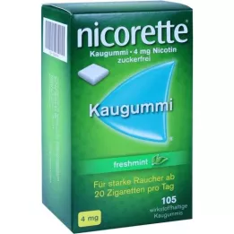 NICORETTE Τσίχλα μέντας 4 mg, 105 τεμάχια