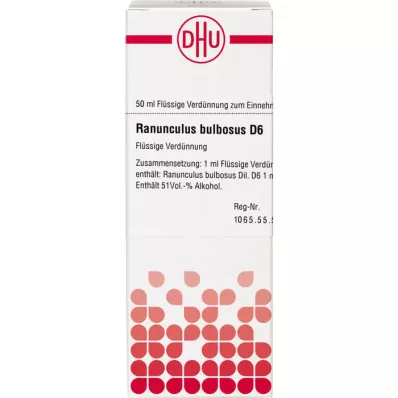 RANUNCULUS BULBOSUS Αραίωση D 6, 50 ml