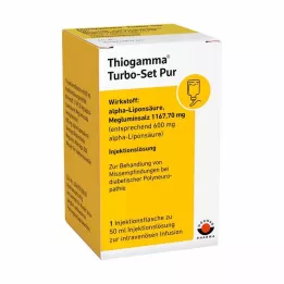 THIOGAMMA Turbo Set Μπουκάλια έγχυσης Pure, 50 ml