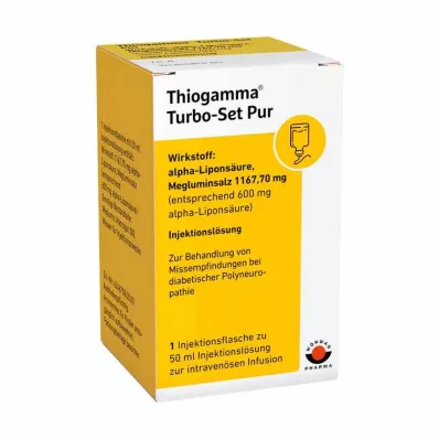 THIOGAMMA Turbo Set Μπουκάλια έγχυσης Pure, 50 ml
