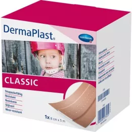 DERMAPLAST CLASSIC Επίδεσμος τραύματος 8 cmx5 m, 1 τεμάχιο