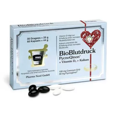 BIO BLUTDRUCK Dragees+κάψουλες Pharma Nord Kombip., 1 P BIO BLUTDRUCK Dragees+κάψουλες Pharma Nord Kombip., 1 P